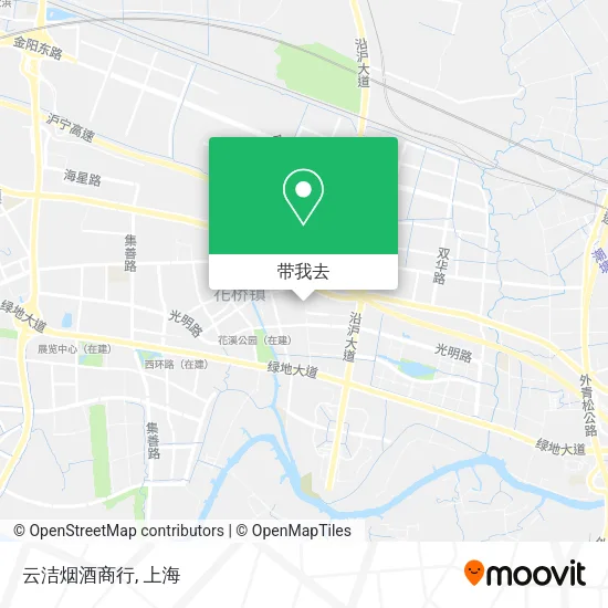 云洁烟酒商行地图