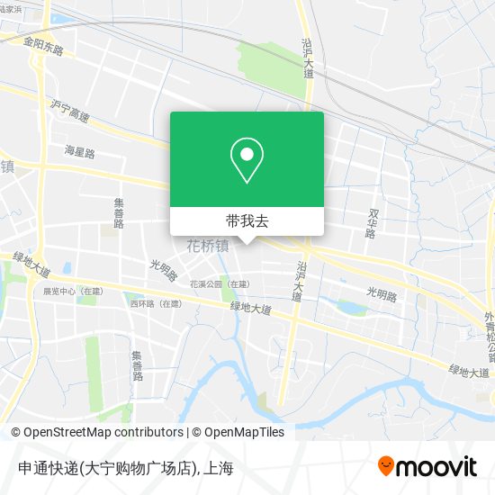 申通快递(大宁购物广场店)地图