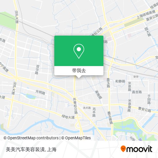 美美汽车美容装潢地图
