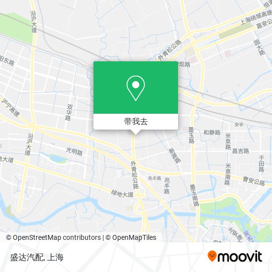 盛达汽配地图