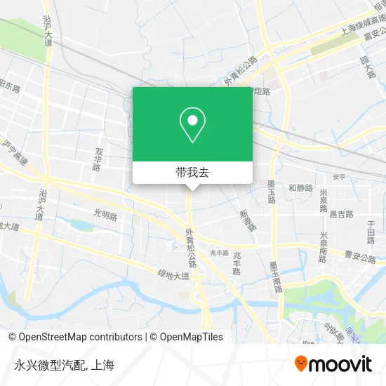 永兴微型汽配地图