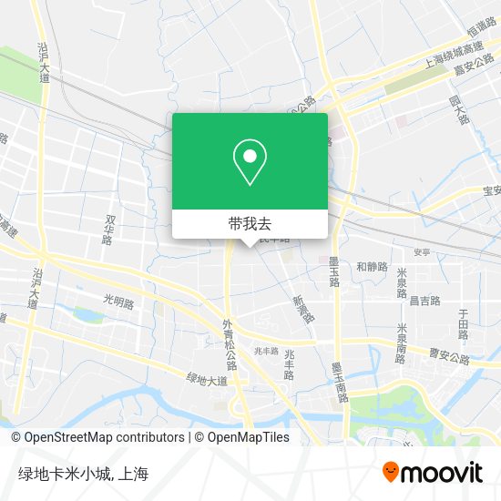 绿地卡米小城地图
