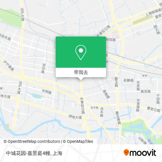 中城花园-嘉景庭4幢地图