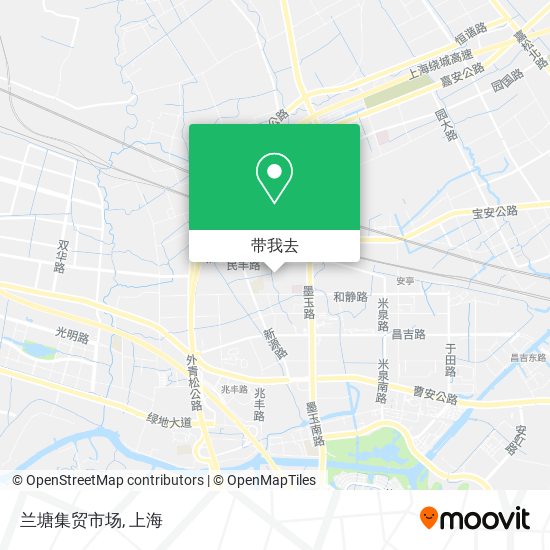 兰塘集贸市场地图