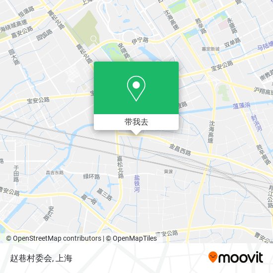 赵巷村委会地图