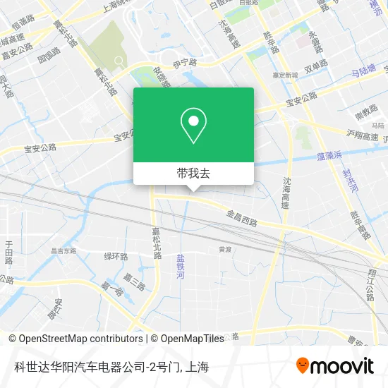 科世达华阳汽车电器公司-2号门地图