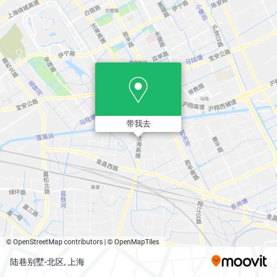 陆巷别墅-北区地图