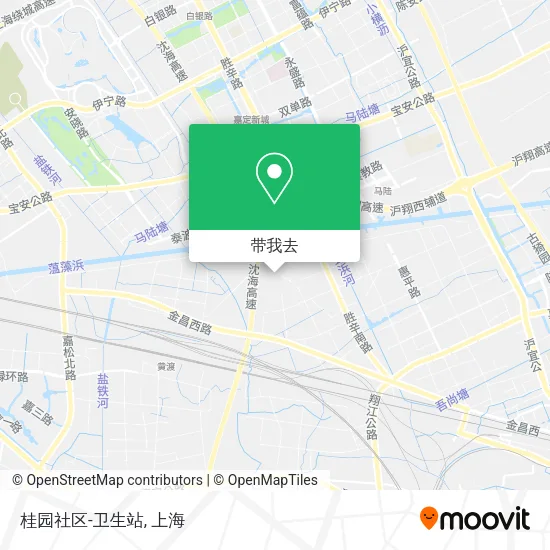 桂园社区-卫生站地图