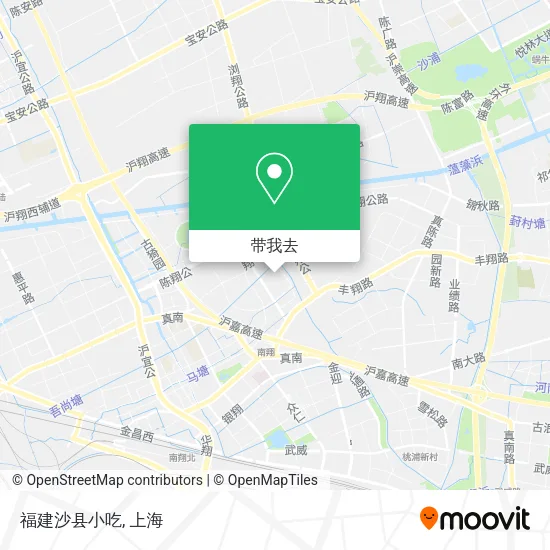 福建沙县小吃地图