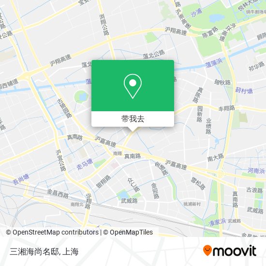 三湘海尚名邸地图