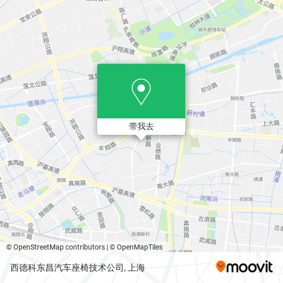 西德科东昌汽车座椅技术公司地图