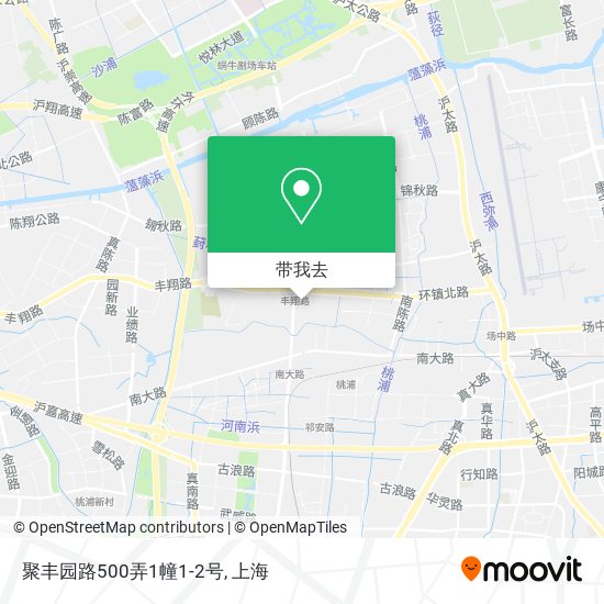 聚丰园路500弄1幢1-2号地图