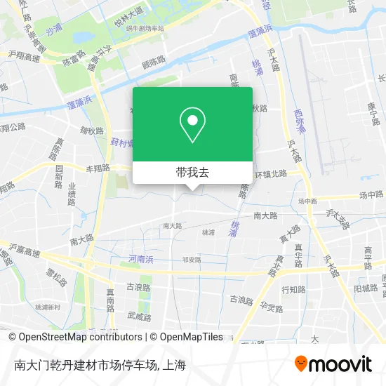 南大门乾丹建材市场停车场地图