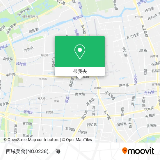 西域美食(NO.0238)地图