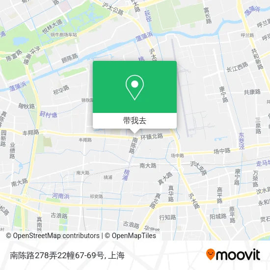 南陈路278弄22幢67-69号地图