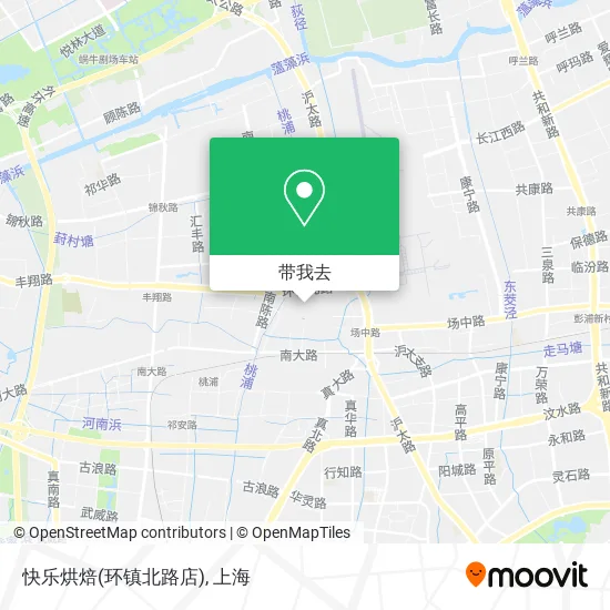 快乐烘焙(环镇北路店)地图