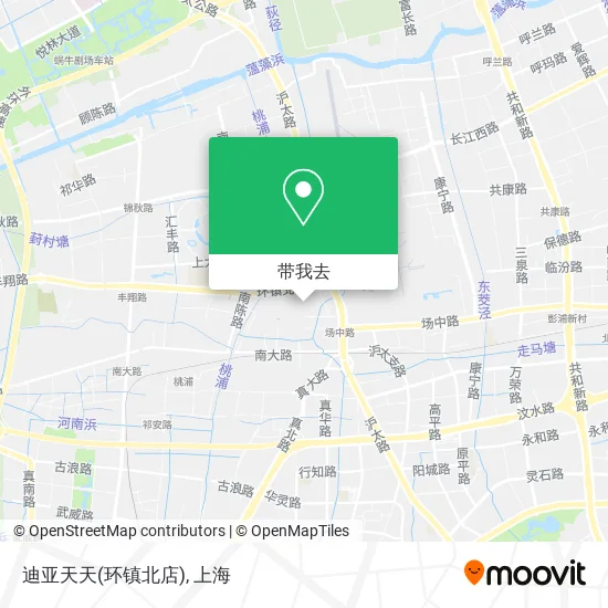 迪亚天天(环镇北店)地图