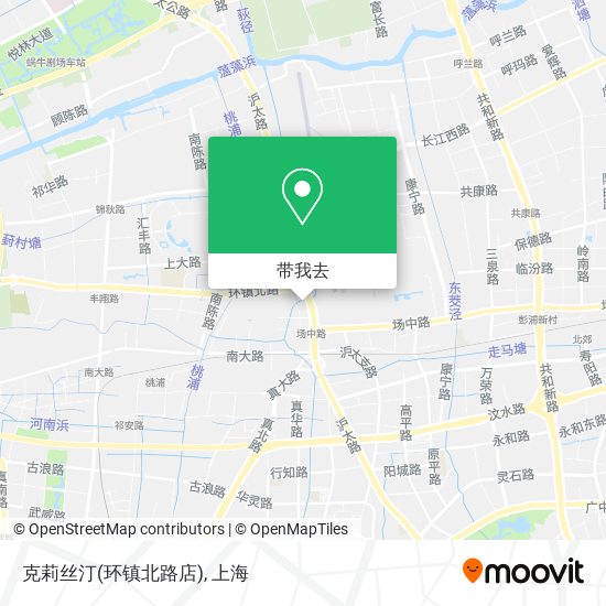 克莉丝汀(环镇北路店)地图
