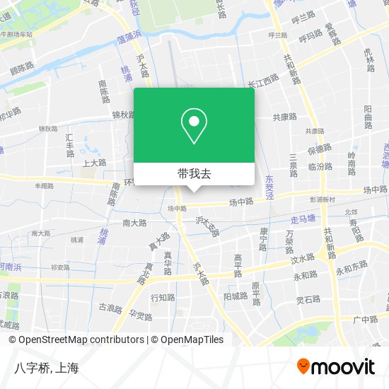 八字桥地图
