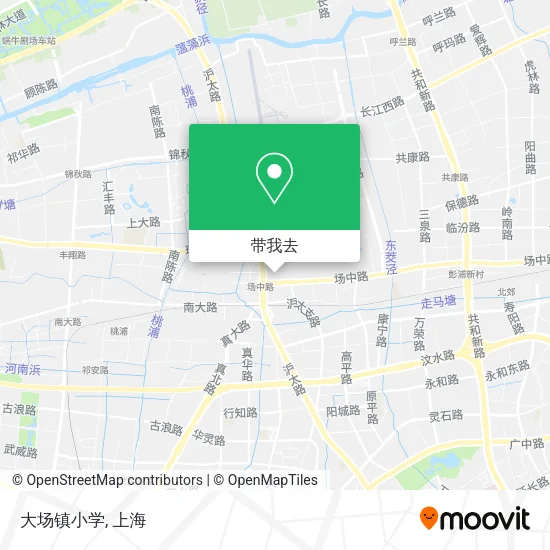 大场镇小学地图