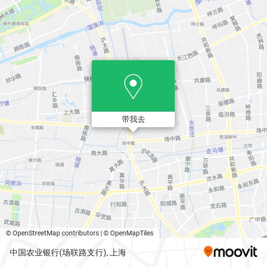中国农业银行(场联路支行)地图