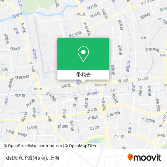 ds绿地北诚(4s店)地图