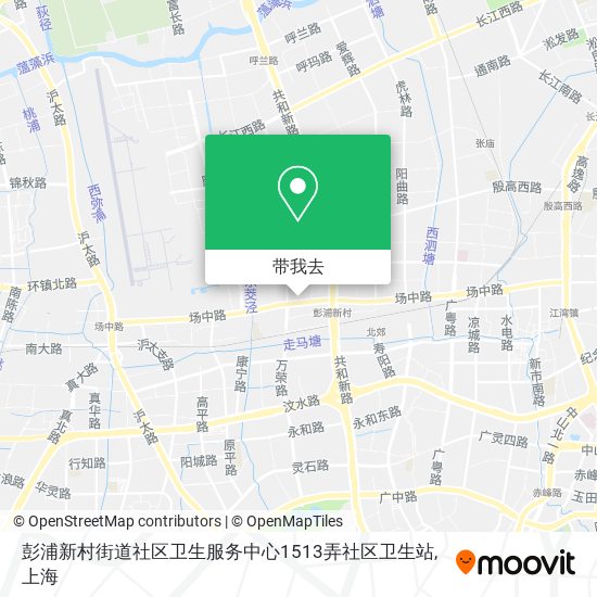 彭浦新村街道社区卫生服务中心1513弄社区卫生站地图