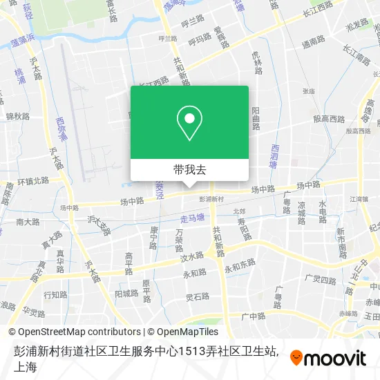 彭浦新村街道社区卫生服务中心1513弄社区卫生站地图