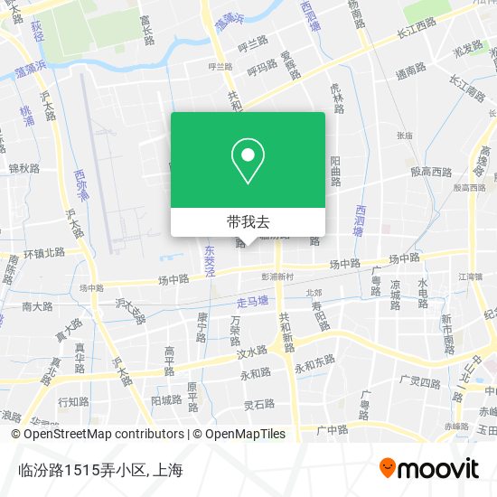 临汾路1515弄小区地图