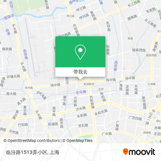 临汾路1513弄小区地图