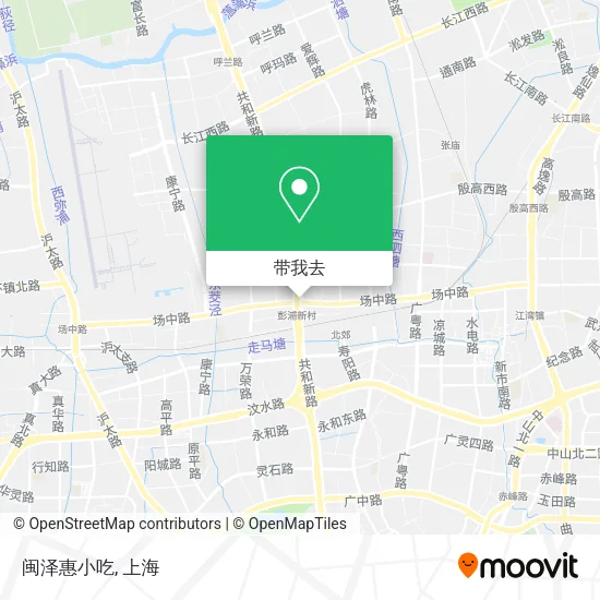 闽泽惠小吃地图