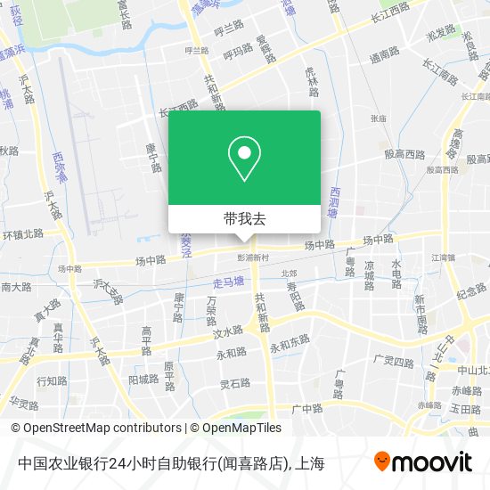 中国农业银行24小时自助银行(闻喜路店)地图