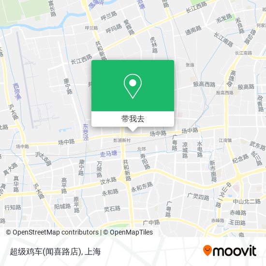 超级鸡车(闻喜路店)地图