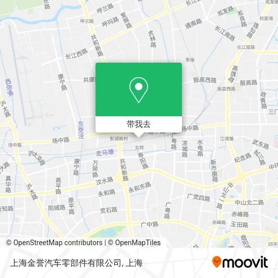 上海金誉汽车零部件有限公司地图