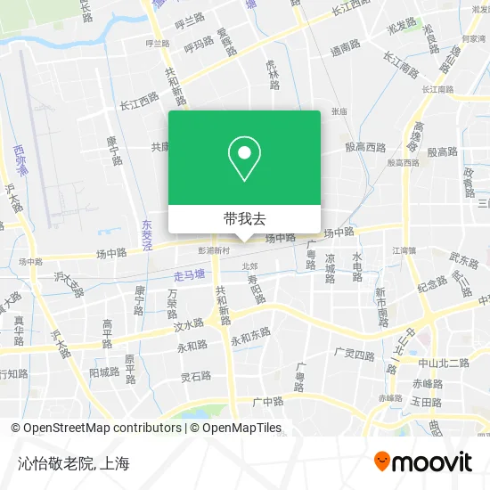沁怡敬老院地图