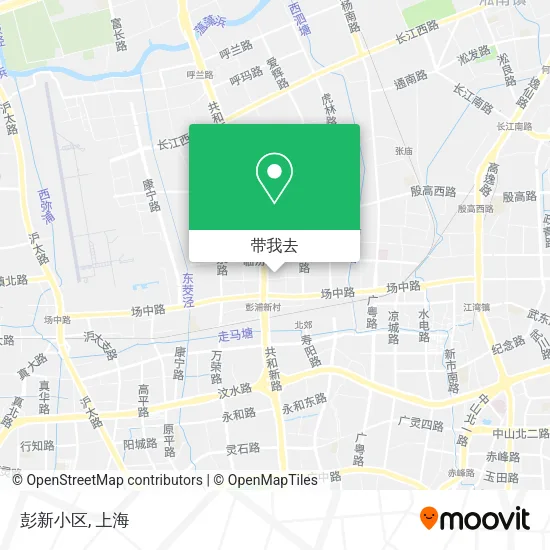 彭新小区地图