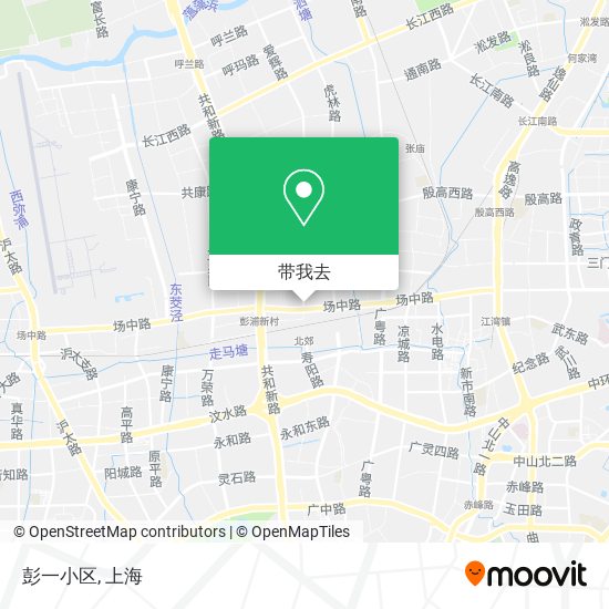 彭一小区地图
