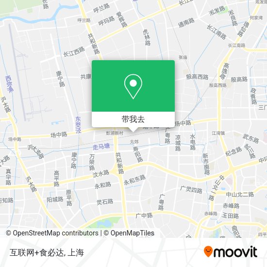 互联网+食必达地图