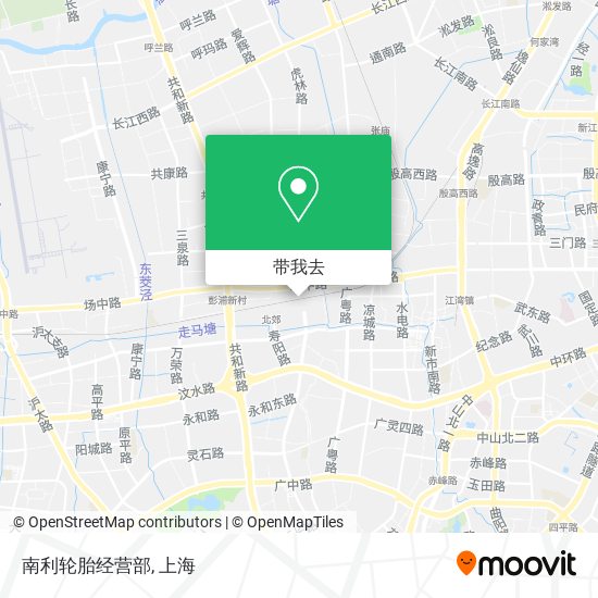 南利轮胎经营部地图