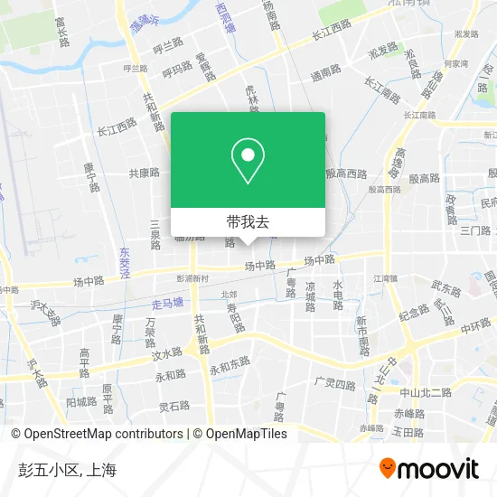 彭五小区地图