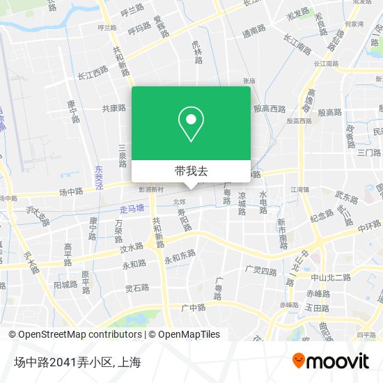 场中路2041弄小区地图