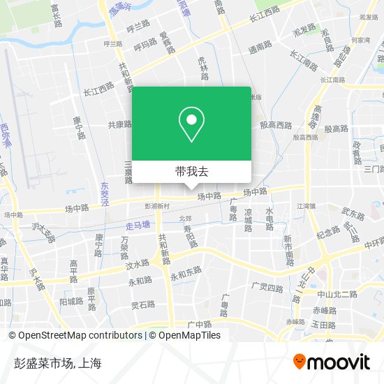 彭盛菜市场地图