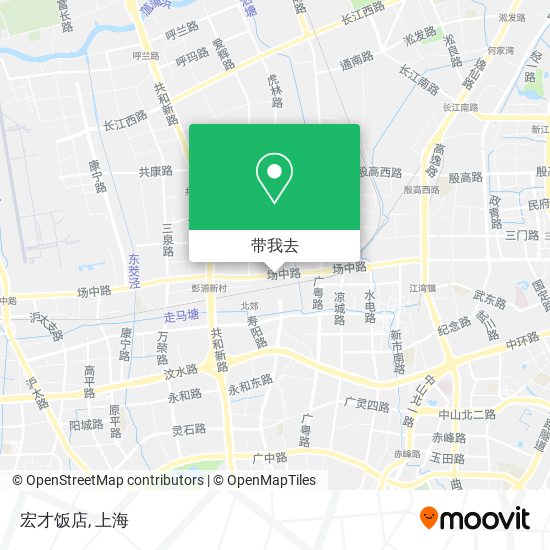 宏才饭店地图