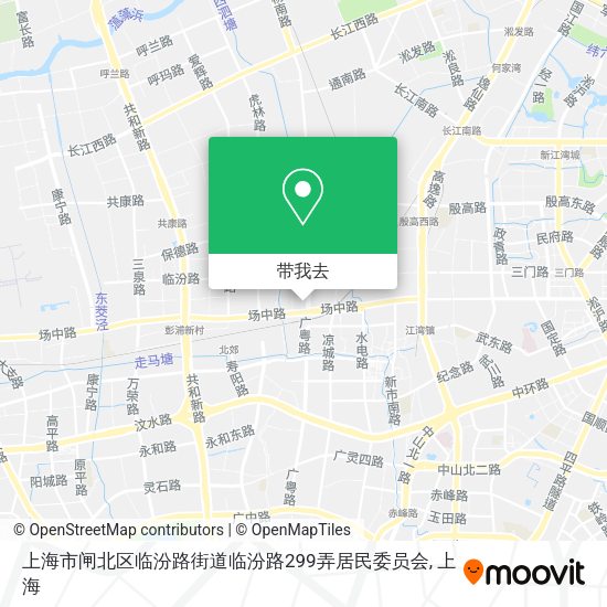 上海市闸北区临汾路街道临汾路299弄居民委员会地图
