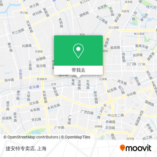 捷安特专卖店地图
