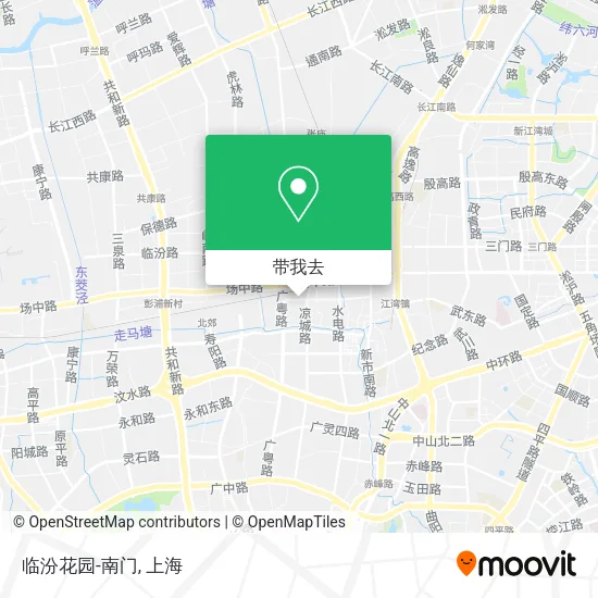 临汾花园-南门地图