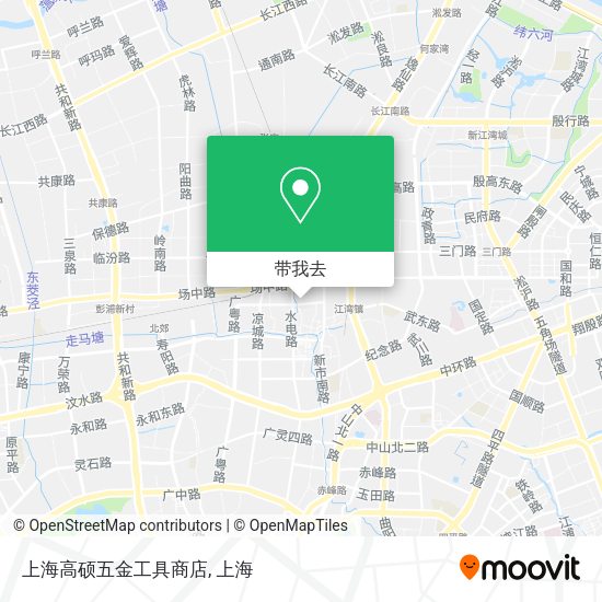 上海高硕五金工具商店地图
