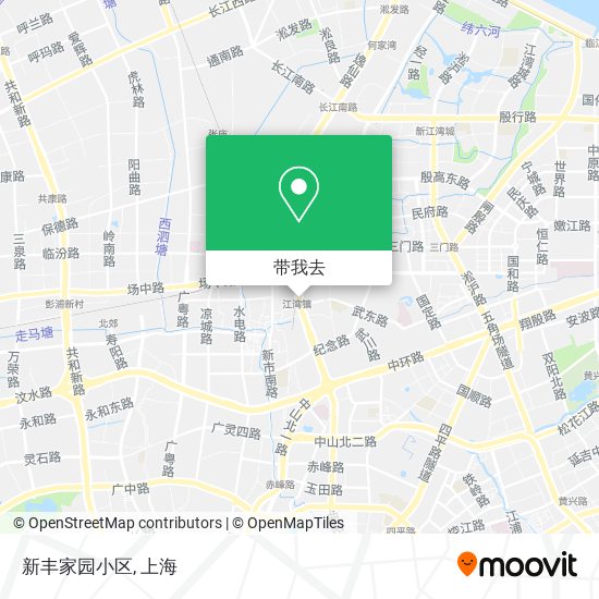 新丰家园小区地图