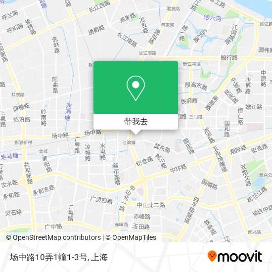场中路10弄1幢1-3号地图