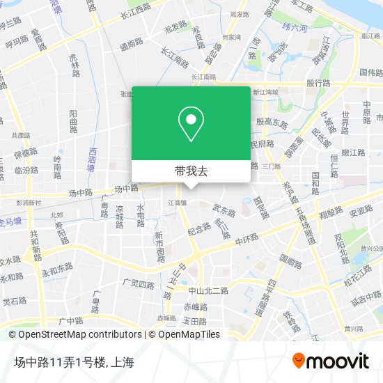 场中路11弄1号楼地图